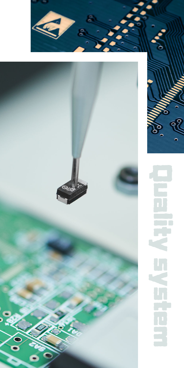 台盟建立完整品質系統，將品質理念落實為可衡量、可管理的制度與標準，確保每一個產品符合高可靠性要求。